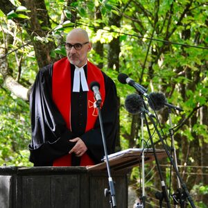 Un luthérien alsacien  pour la première fois dans la foule des  huguenots de l'Assemblée du Désert cévenol