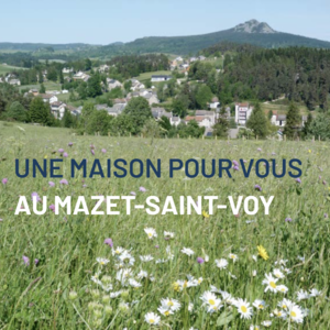 Un projet d'habitat partagé, au Mazet-Saint-Voy