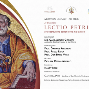 Intervention (I) de Paolo Ricca dans la Basilique Saint-Pierre