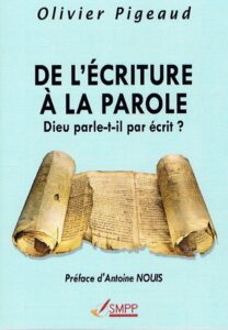 De l'Ecriture à la Parole